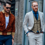 mens spring jackets suede
