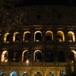 rome italy at night stroll travel blog