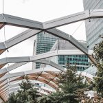 canary wharf london architecture glass reflections-10