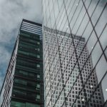 canary wharf london architecture glass reflections-24
