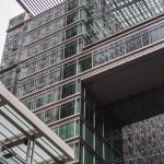 canary wharf london architecture glass reflections-7