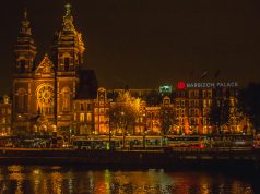amsterdam at night