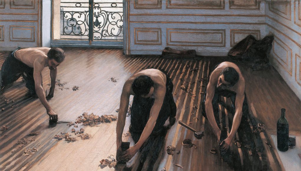 The Floor Scrapers, by Gustave Caillebotte
