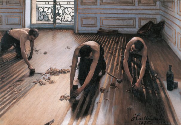 The Floor Scrapers, by Gustave Caillebotte