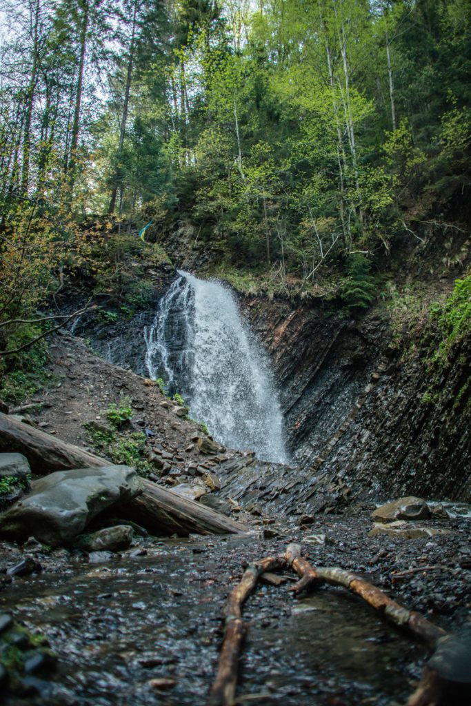 carpathian waterfall