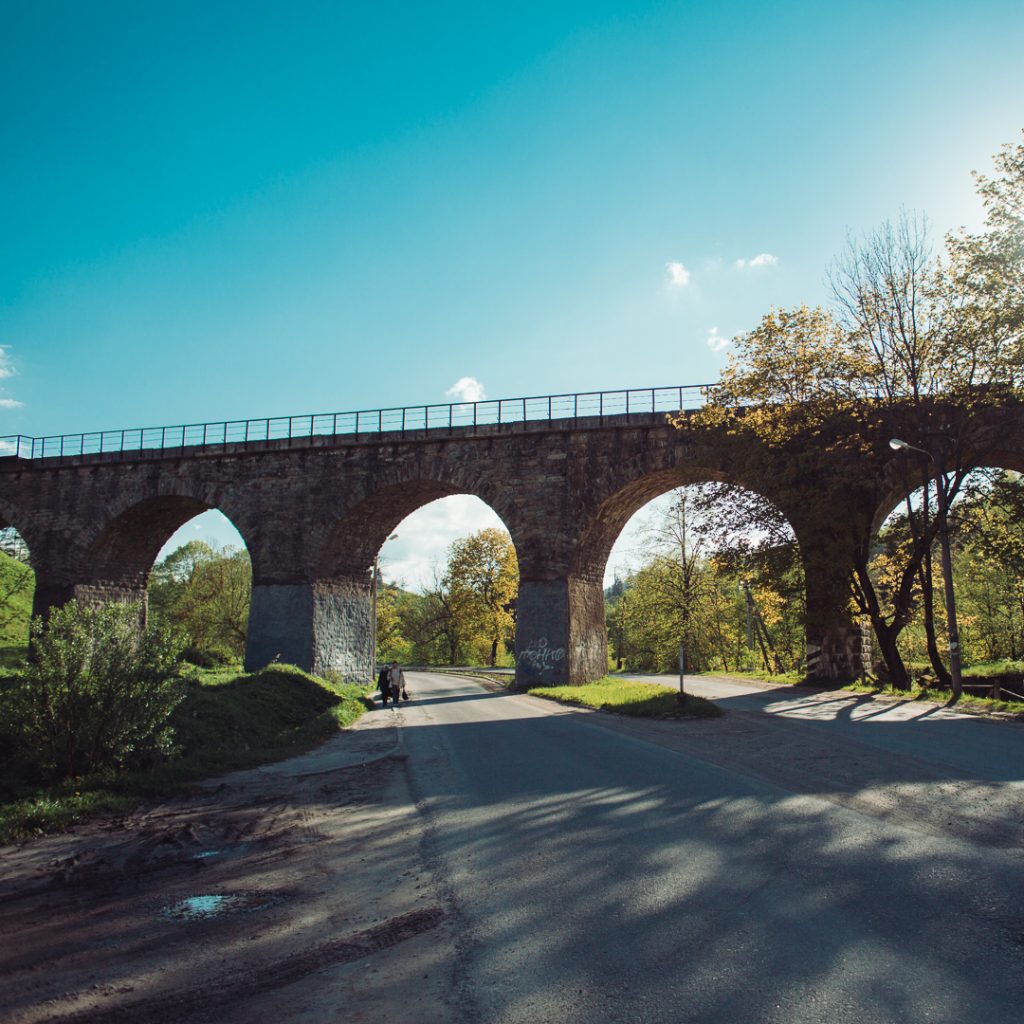 viaduct Vorokhta ukraine