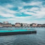 Berlin’s Floating Arena Badeschiff Swimming