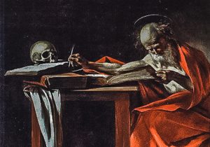 Saint Jerome Writing, Caravaggio