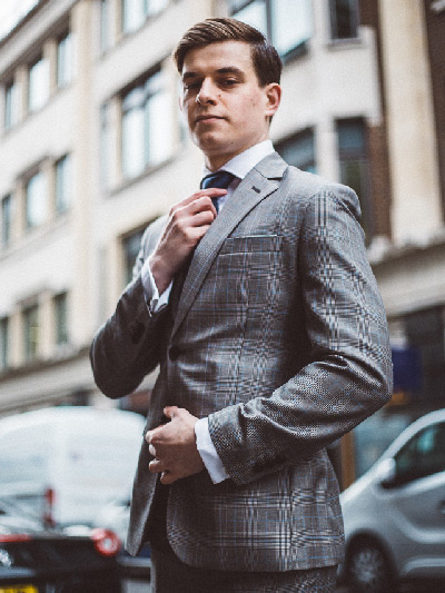 adam walker male stylist blogger suit