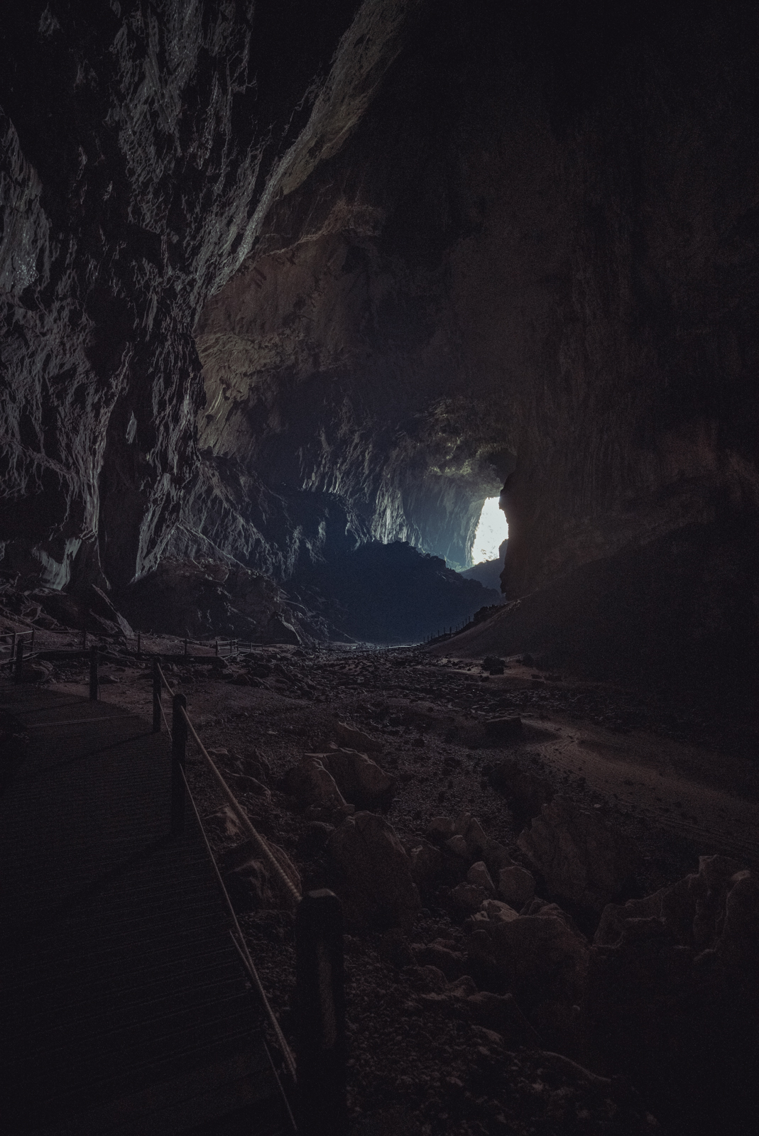Mulu Deer Cave: Abraham Lincoln Face